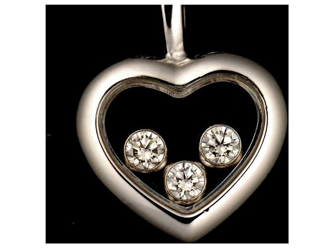 Collier Cœur Chopard Happy Diamonds - vue 7