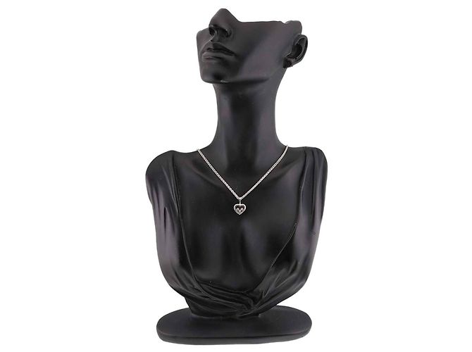 Collier Cœur Chopard Happy Diamonds - vue 8