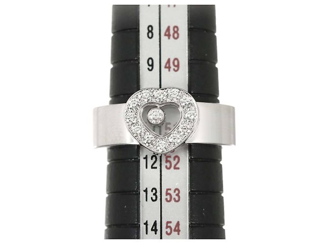 Anello Chopard Happy Diamond Heart in oro bianco 18K - vista 6