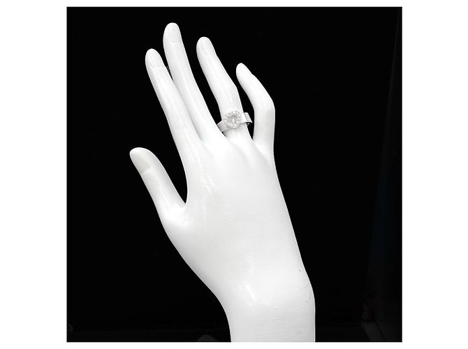 Anello Chopard Happy Diamond Heart in oro bianco 18K - vista 7