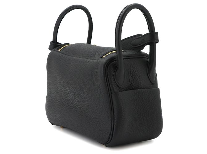 Hermès Bolso de mano Hermes Lindy Mini Negro - vista 4