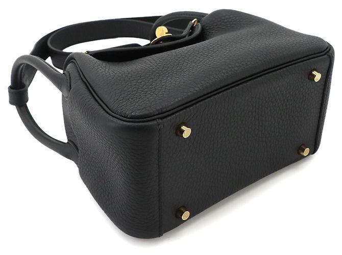 Hermès Bolso de mano Hermes Lindy Mini Negro - vista 5