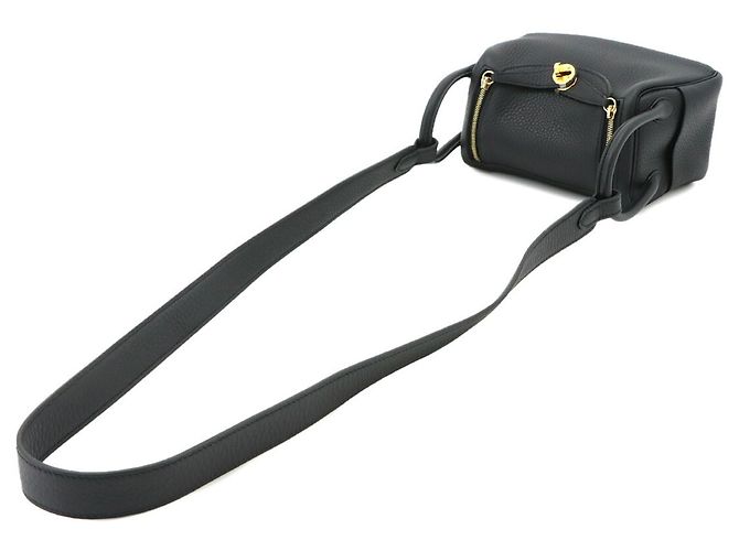 Hermès Bolso de mano Hermes Lindy Mini Negro - vista 6