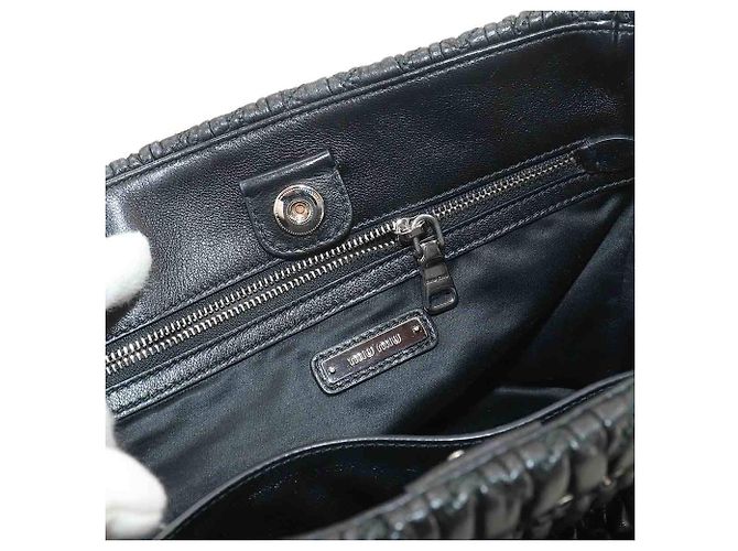 Borsa a mano 2-way Miu Miu Matelassé Nero - vista 9