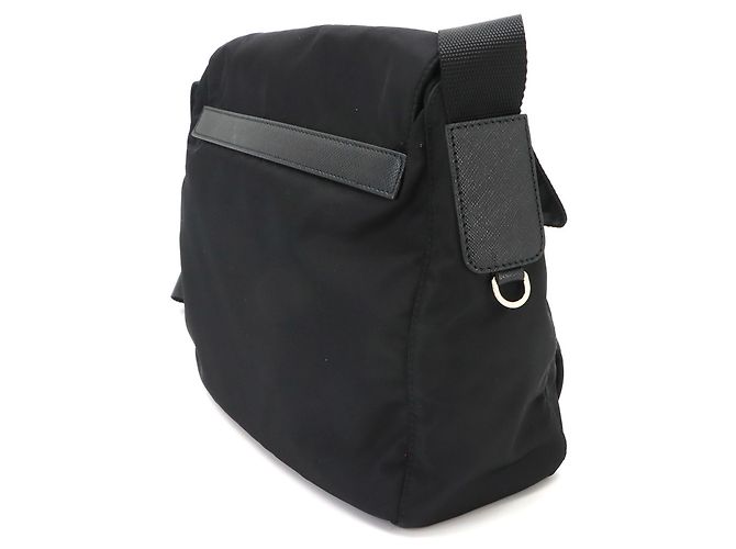 Saffiano Borsa a tracolla Prada in Nero - vista 4