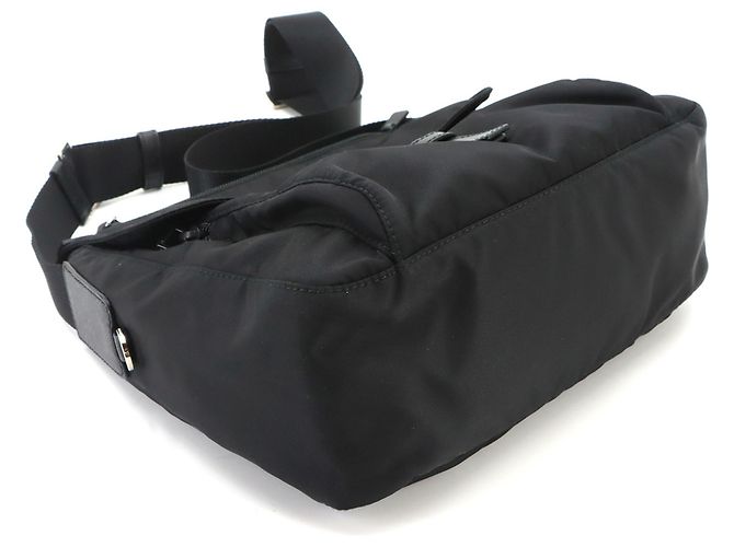 Saffiano Borsa a tracolla Prada in Nero - vista 5