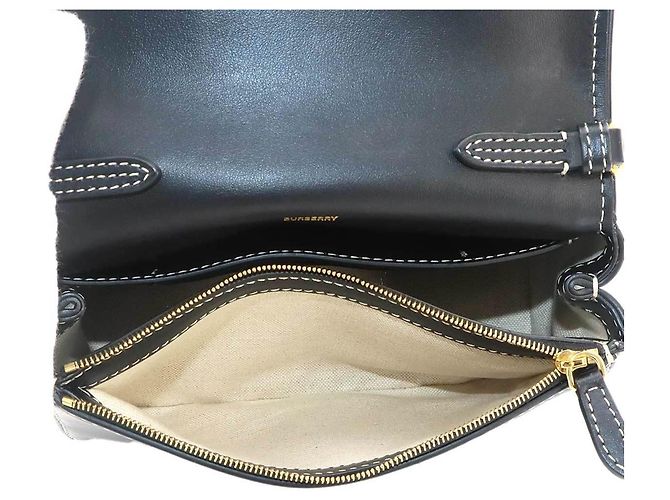 Borsa a tracolla Burberry Horseferry Small Nero - vista 10