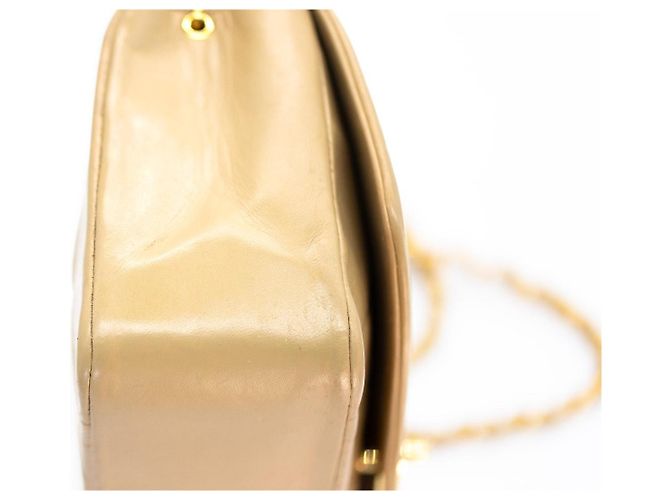 Chanel Diana Small 22 Borsa Flap Beige Oro Gold hardware - vista 7