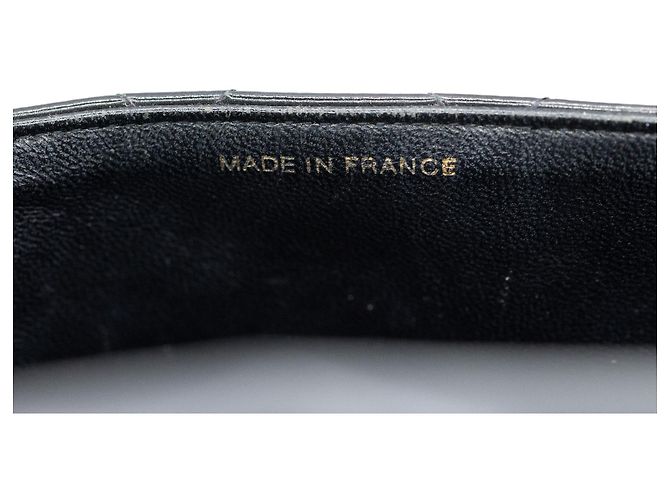 Chanel Double Face Maxi 30 Lackleder Schwarz Handtasche - Ansicht 18