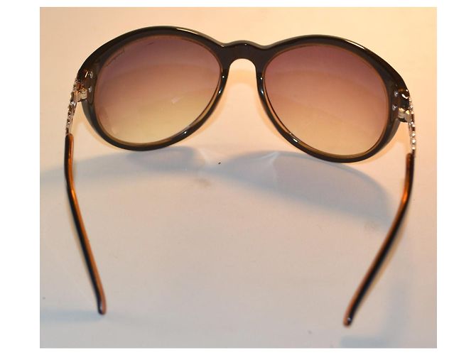 Occhiali da sole Salvatore Ferragamo FE2107 Marrone Nero - vista 6