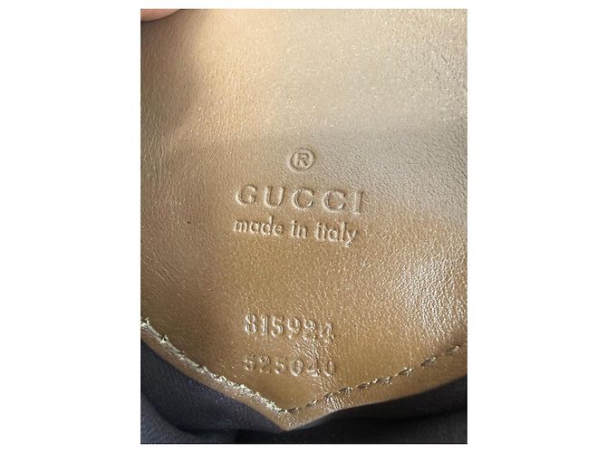 Gucci Monogram Hobo-Tasche aus Wildleder Braun - Ansicht 10
