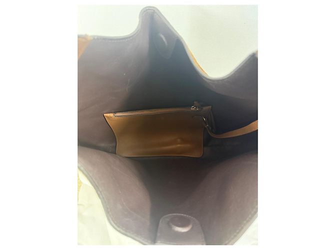 Gucci Monogram Hobo-Tasche aus Wildleder Braun - Ansicht 3
