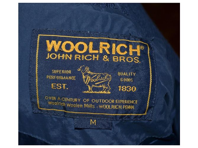 Woolrich Casaco Acolchoado Azul Marinho Azul escuro - vista 6