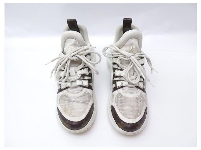SNEAKERS LOUIS VUITTON ARCHLIGHT TRAINER 1A43L6 38.5 TOILE MONOGRAM - vista 6