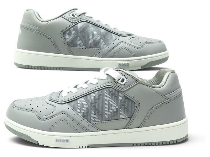 NEUE DIOR B27 UPTOWN LOW SNEAKERS DIAMOND GREY 3SN272ZPP 42 Grau - Ansicht 3
