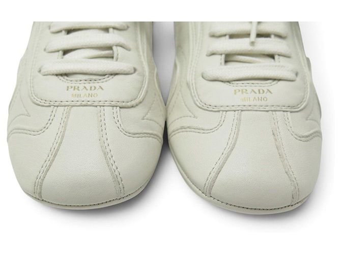 NUOVE SNEAKERS PRADA MONTECARLO RE EDITION 2005 BIANCO 35 - vista 4