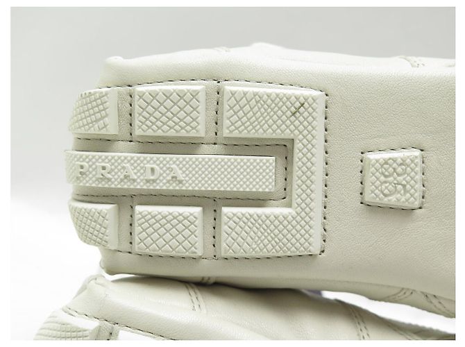 NUOVE SNEAKERS PRADA MONTECARLO RE EDITION 2005 BIANCO 35 - vista 7