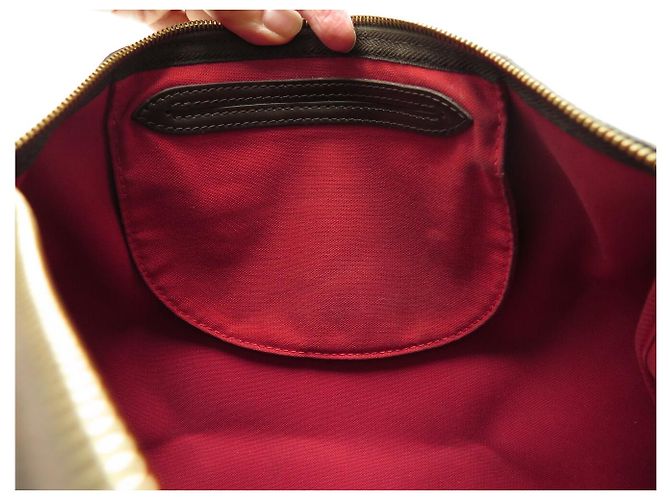 BORSA A MANO LOUIS VUITTON SPEEDY 35 TOILE DAMIER EBENE N40591 BROWN Marrone - vista 13