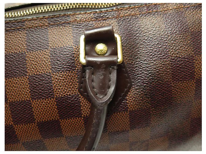 BORSA A MANO LOUIS VUITTON SPEEDY 35 TOILE DAMIER EBENE N40591 BROWN Marrone - vista 7