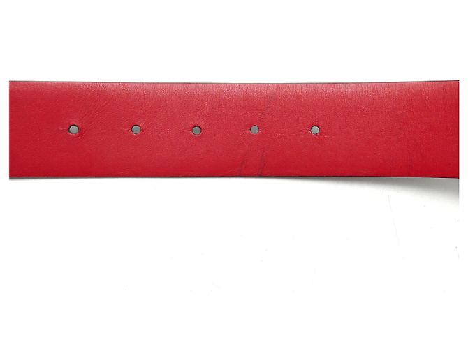 VALENTINO VLOGO SIGNATURE T85 WENDIGURT AUS ROTEM & SCHWARZEM LEDER - Ansicht 10