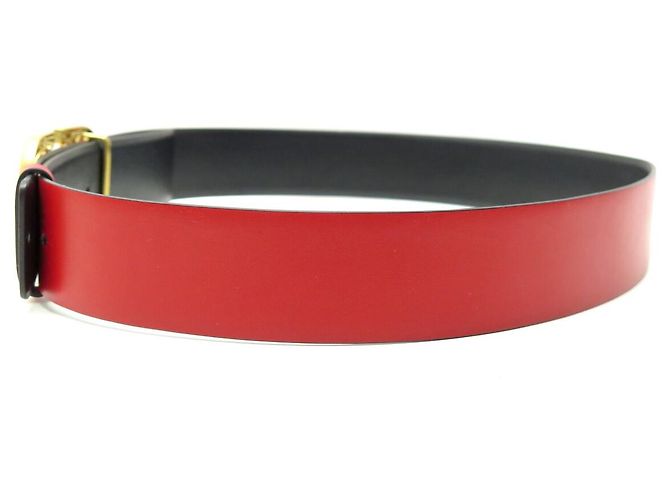 VALENTINO VLOGO SIGNATURE T85 WENDIGURT AUS ROTEM & SCHWARZEM LEDER - Ansicht 8