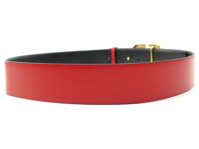 VALENTINO VLOGO SIGNATURE T85 WENDIGURT AUS ROTEM & SCHWARZEM LEDER - Ansicht 9