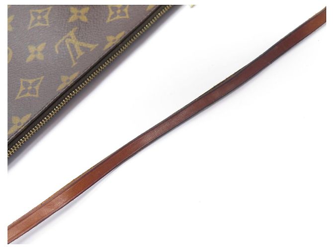 VINTAGE LOUIS VUITTON POCHETTE ACCESSOIRES NM M40712 MONOGRAM HANDTASCHE Braun - Ansicht 12