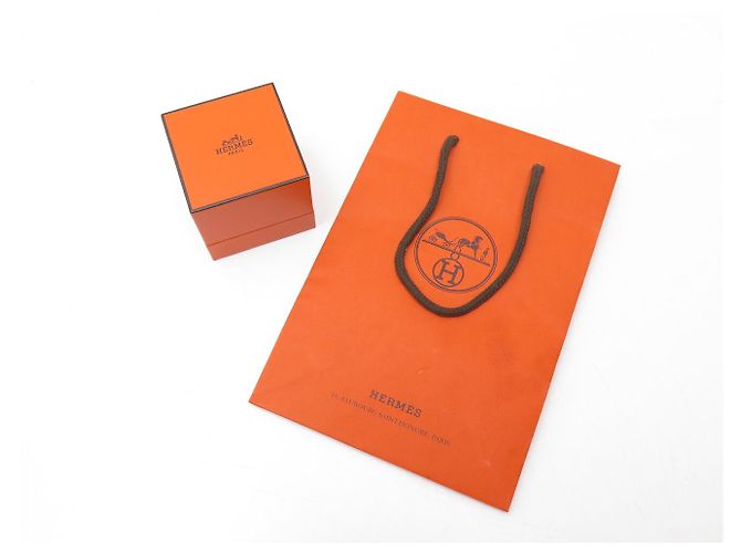 Hermès ANELLO HERMES SELLIER INFLEXIBLE MM H125630B T55 IN ARGENTO 10.8G SILVER RING - vista 13