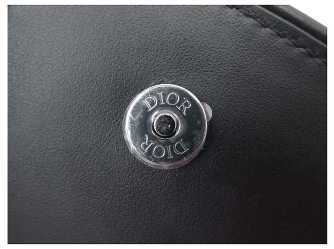 Christian Dior BORSA A MANO DIOR SADDLE NUOVA 1ADPO093CDP-H43E IN TOILE DIAMONDS E PELLE Nero - vista 11