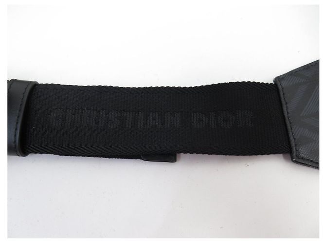 Christian Dior BORSA A MANO DIOR SADDLE NUOVA 1ADPO093CDP-H43E IN TOILE DIAMONDS E PELLE Nero - vista 6