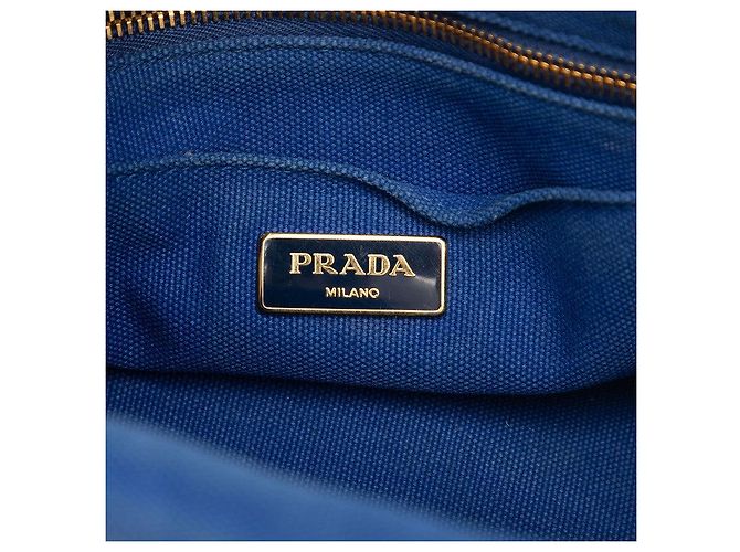 Prada Canapa Mini Handtasche mit Dreieckslogo Mehrfarben - Ansicht 5