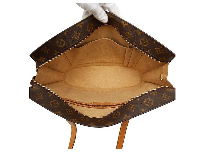 Sac Cabas Louis Vuitton Babylon Marron - vue 10