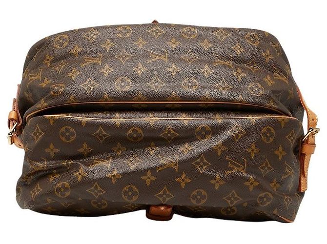 Louis Vuitton Monogram Saumur 35 Schultertasche Braun - Ansicht 3