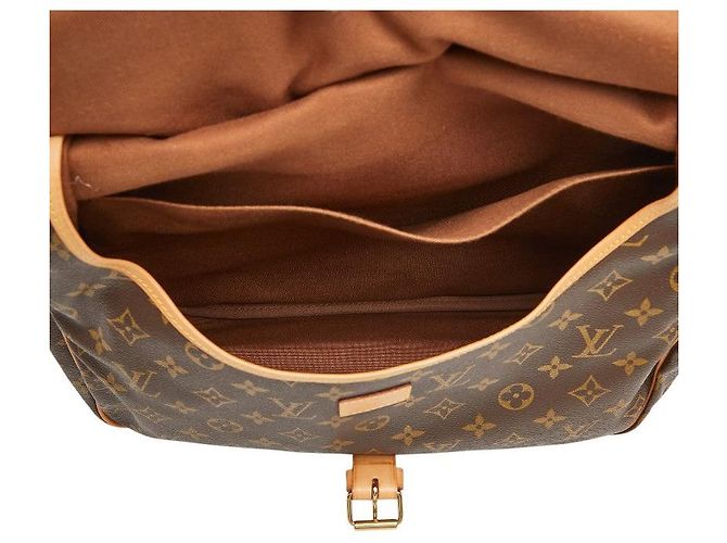 Louis Vuitton Monogram Saumur 35 Schultertasche Braun - Ansicht 8