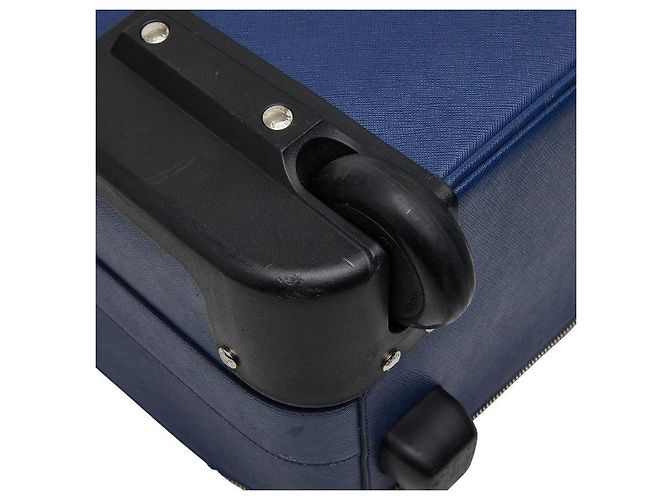 Sac Carry Prada Saffiano Bleu - vue 8