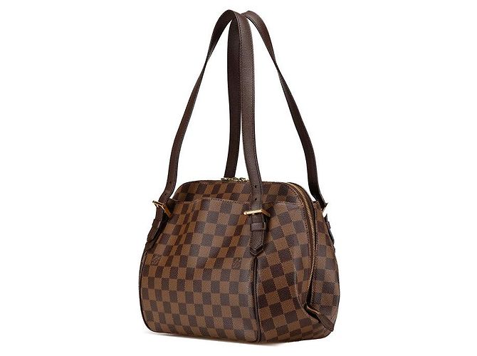 Bolso Tote Louis Vuitton Damier Belem MM Castaño - vista 2