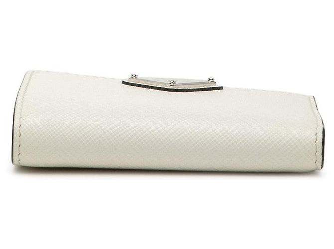 Prada Compact Bi-fold Wallet 2ML049 Weiß - Ansicht 3