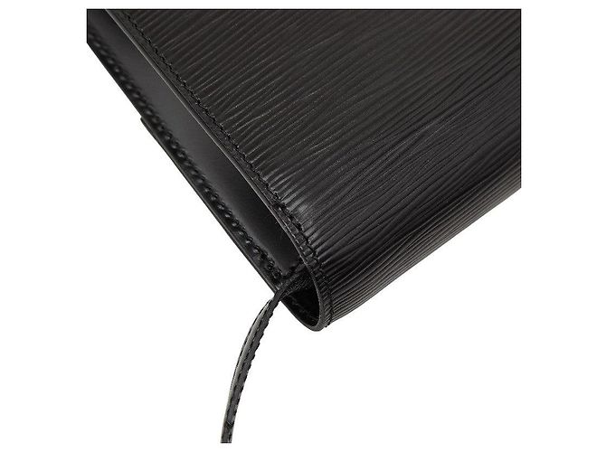 Louis Vuitton Epi Ubro 2WAY Shoulder Clutch Negro - vista 9