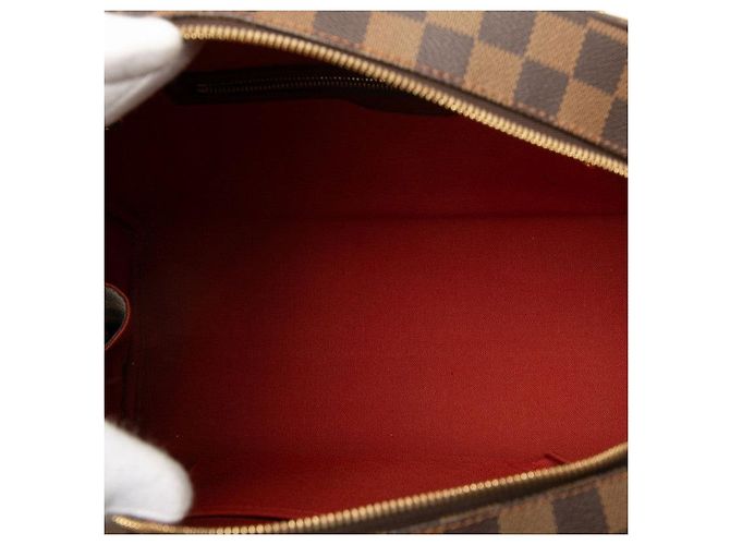 Borsa Louis Vuitton Damier Nolita Marrone - vista 4