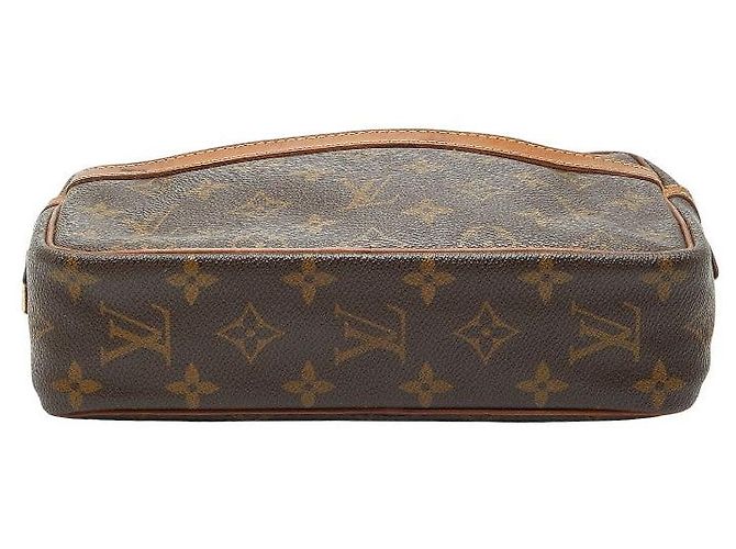 Louis Vuitton Compiegne 23 Clutch M51847 Marrone - vista 3