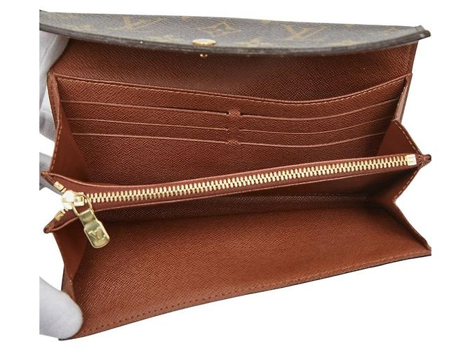 Louis Vuitton Portefeuille Sarah Long Wallet Braun - Ansicht 6