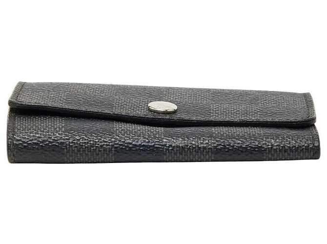 Louis Vuitton Multicle 6 Portachiavi Nero - vista 3
