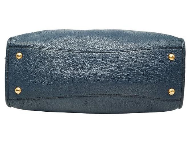 Sac à main Prada 2WAY bleu - vue 3