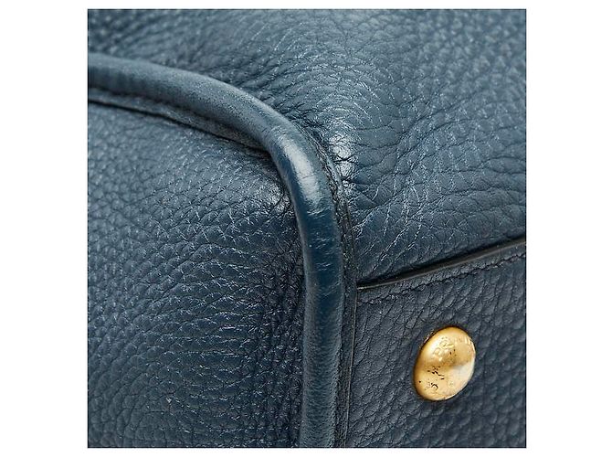 Sac à main Prada 2WAY bleu - vue 5