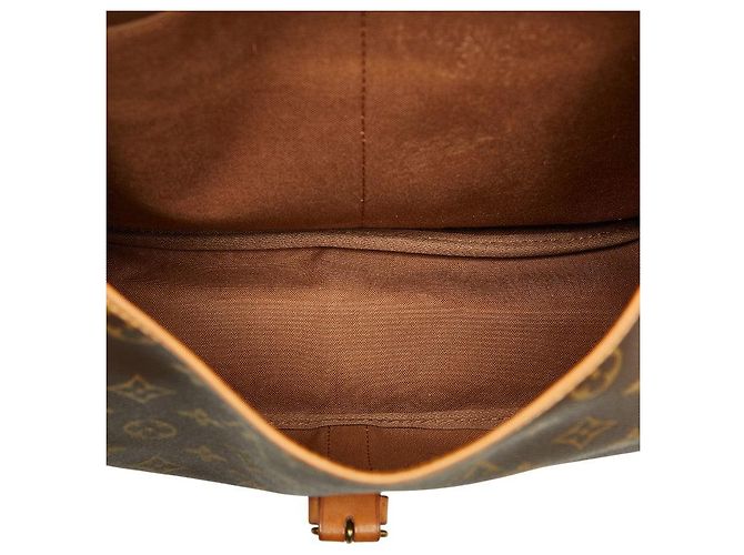 Bolso bandolera Louis Vuitton Monogram Castaño - vista 10