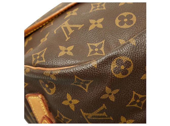 Bolso bandolera Louis Vuitton Monogram Castaño - vista 7