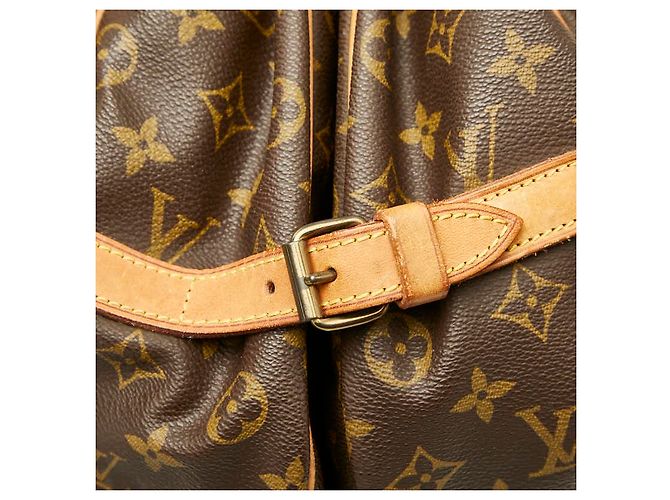 Bolso bandolera Louis Vuitton Monogram Castaño - vista 8