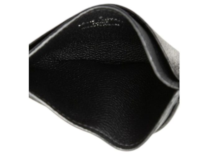 Louis Vuitton Portecartes Lockme Card Case Nero - vista 4