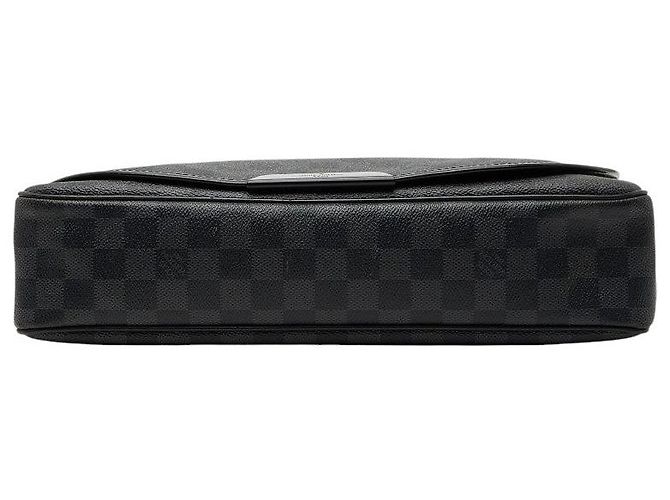 Sac à épaule Louis Vuitton Daniel MM Noir - vue 3