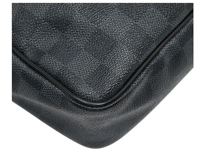 Sac Louis Vuitton Damier Graphite Daniel MM Noir - vue 7